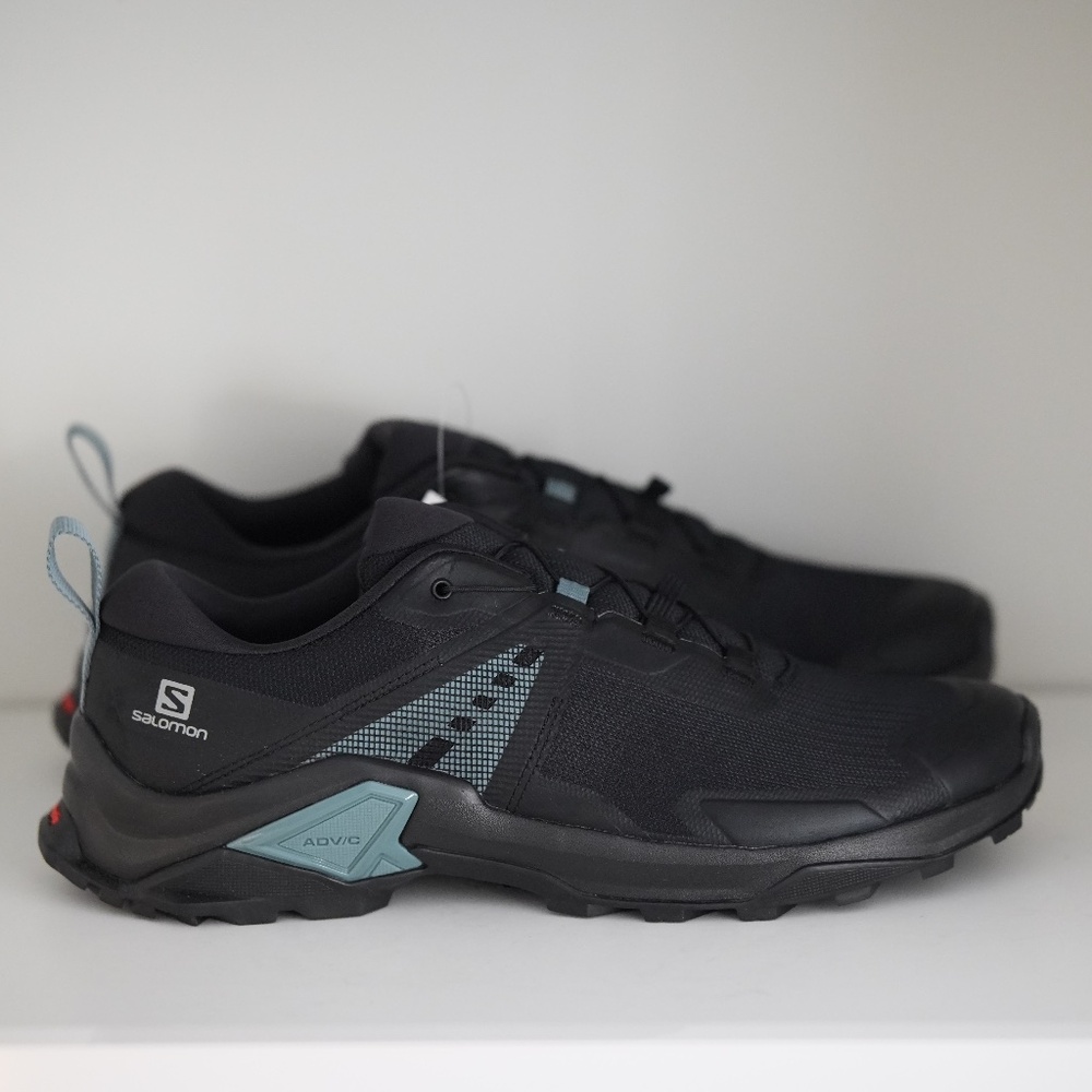 Salomon X Raise 2 Mens Hiking Black Trooper Shoes US 12 EU 46 2/3